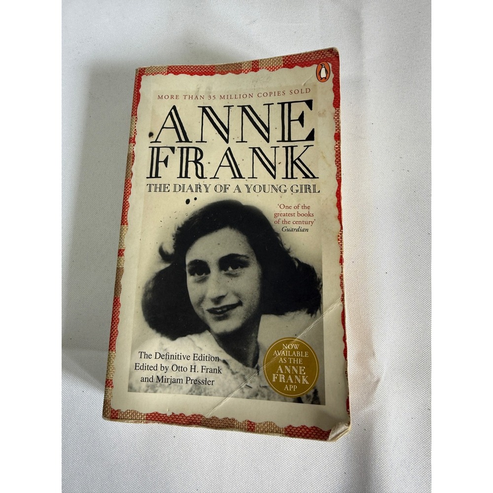 Anne Frank The Diary of a Young Girl Paperback Definitive Edition Holocaust WWII